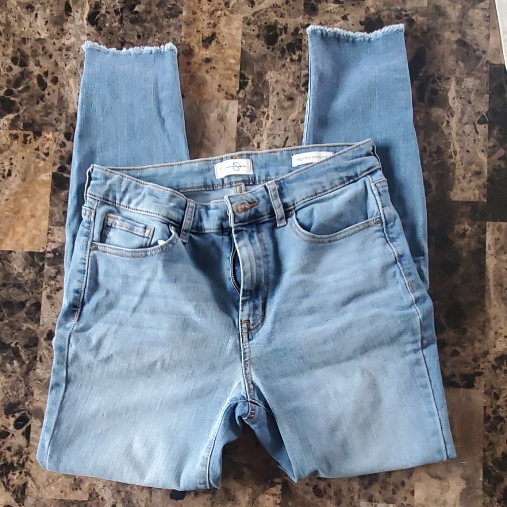 Jessica Simpson Raw Hem Jeans